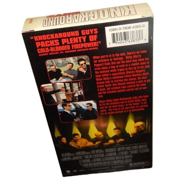 Knockaround Guys vintage 2001 VHS in original case - Picture 3 of 5